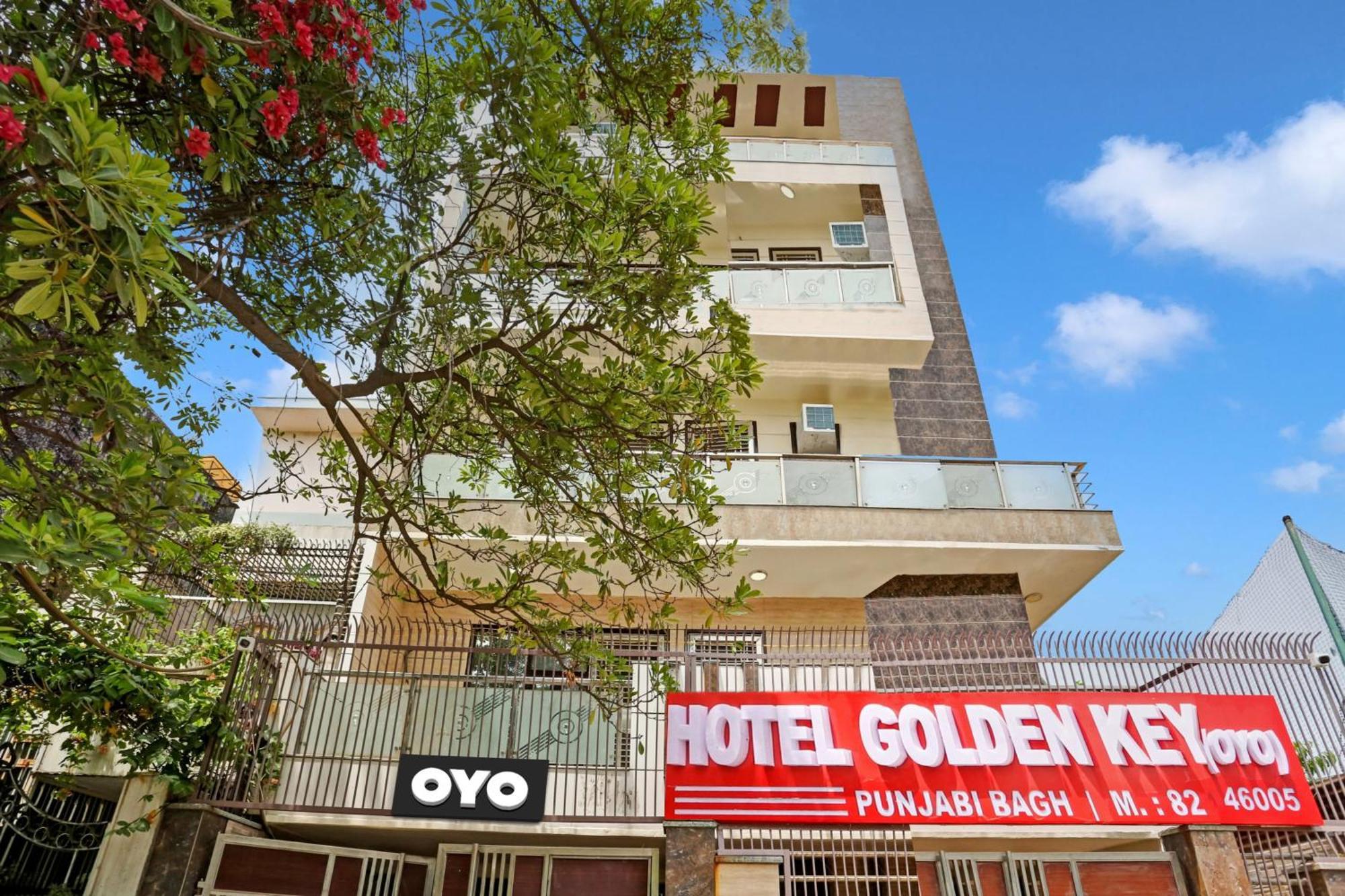 Hotel O Golden Key Inn Punjabi Bagh Neu-Delhi Exterior foto